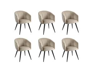 Chaise gondole VADIM Lot de 6