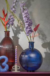 Vase bouteille Firenza Bleu nuit