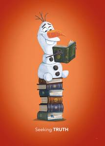 Poster Frozen Olaf 610151 50 x 70 x 70 cm