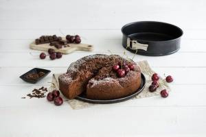 Moule à gâteaux Noir - Métal - 30 x 31 x 7 cm