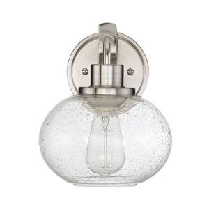 Wandlampe FELI Graumetallic - Silber - Durchscheinend