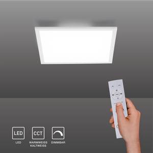LED Deckenlampe Panel Backlight Weiß - Metall - Kunststoff - 45 x 7 x 45 cm
