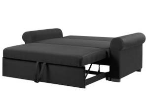 Canapé convertible SILDA Noir