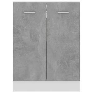 Unterschrank 3016496-1 Grau - Steingrau - 60 x 82 cm