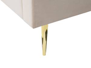 Doppelbett MARVILLE Beige - Gold - Breite: 202 cm