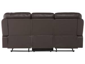 3-Sitzer Sofa BERGEN Braun - Dunkelbraun