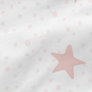 Little star Coussin 60x40 cm Rose Rose foncé - Textile - 1 x 60 x 40 cm