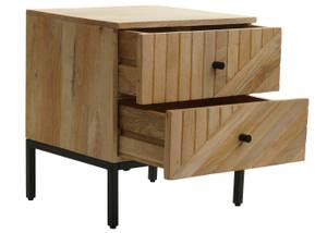 Nachttisch L95 Beige - Holzart/Dekor - Holz teilmassiv - 45 x 51 x 40 cm