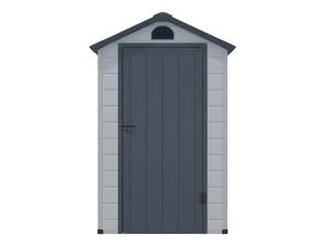 Cabane de jardin CESIO Gris - Cire - 104 x 168 x 120 cm
