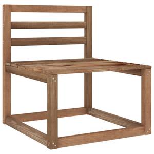 Gartenmöbel-Set (2-teilig) Braun - Massivholz - Holzart/Dekor - 60 x 70 x 64 cm