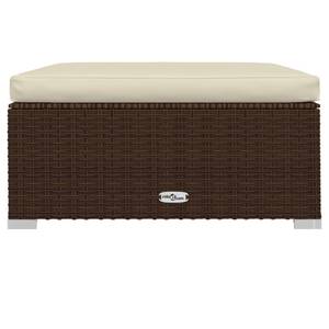 Garten-Lounge-Set (6-teilig) 3013633-1 Braun - Creme - Weiß