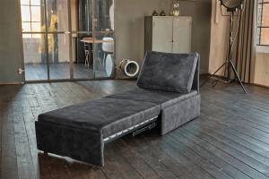 Fauteuil-lit DELLA Velvet Anthracite