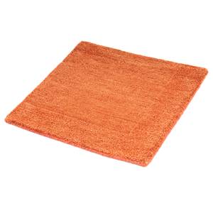 Wollteppich - 47x47cm Orange - Naturfaser - 47 x 2 x 47 cm