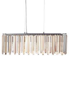 Lampe suspension MANDEO Argenté - Verre - 68 x 120 x 14 cm