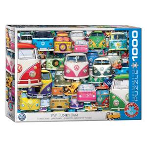 Puzzle VW Funky Jam 1000 Teile Papier - 26 x 6 x 36 cm