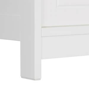 Armoire dessous de lavabo blanche Blanc - Bois manufacturé - 60 x 61 x 30 cm