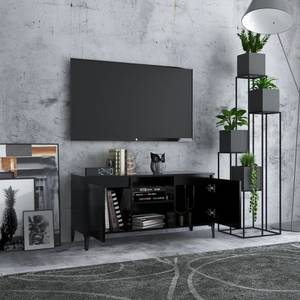 TV-Schrank D321 Schwarz