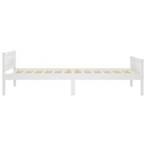 Cadre de lit 3009062-1 Blanc - Largeur : 106 cm