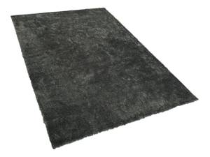 Tapis à poil long EVREN Gris foncé - 140 x 140 x 200 cm