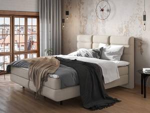 Boxspringbett Symphony Ecru - Breite: 148 cm