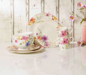 Starter-Set Mariefleur Basic 10-teilig Ton - Porzellan - 28 x 32 x 38 cm