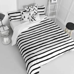 STRIPES BETTBEZUG 135/140x200 Textil - 140 x 140 x 200 cm