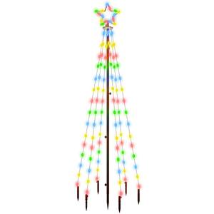 Sapin de noël avec piquet 3018040 Multicolore - 70 x 180 x 70 cm