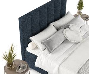 Premium Boxspringbett Anabelle Blau - Breite: 180 cm