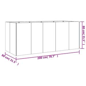 Hochbeet 3028333-3 80 x 80 x 200 cm