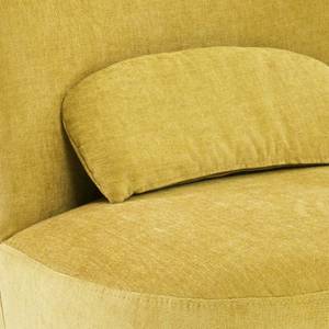 Fauteuil rond pivotant jaune - DAMIEN Jaune