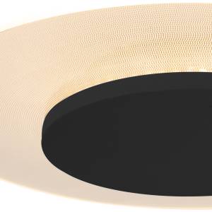 Plafonnier Lido Plexiglas / Fer - 1 ampoule - Diamètre : 28 cm