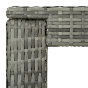 Bartisch 3005005 Grau - Kunststoff - Polyrattan - 61 x 111 x 100 cm