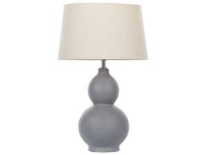 Lampe de table YENISEI Beige - Gris - Céramique - 35 x 56 x 35 cm