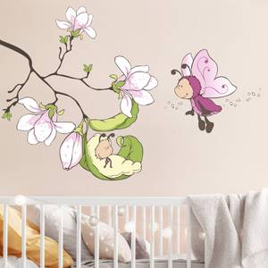 Wandtattoo NICI - Vivian & Magnolienast 100 x 100 cm