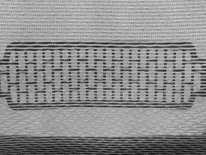 Chaise de bureau LEADER Noir - Gris foncé - Gris - Argenté - Textile