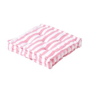 Sitzkissen Breite Streifen Pink - 50 x 10 x 50 cm