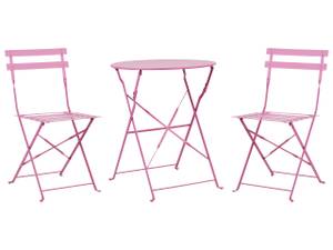 Set de bistrot FIORI Rose foncé