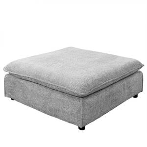 Hocker HEAVEN Grau - Textil - Holzart/Dekor - 100 x 42 x 100 cm