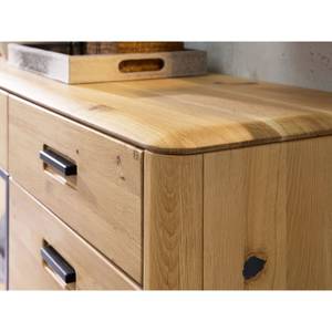 Wohnwand Morena 26 Braun - Massivholz - Holzart/Dekor - 280 x 205 x 45 cm