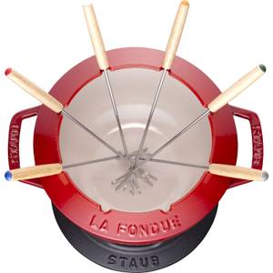 Fondue-Set 208756 Rot - Stein - 2 x 12 x 20 cm