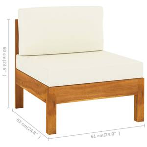 Garten-Lounge-Set (6-teilig) 3006534-6 Creme