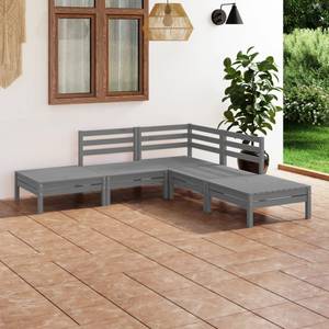 Garten-Lounge-Set (5-teilig) 3010502 Grau