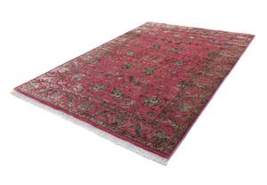 Designer Teppich - 290 x 196 cm - rosa Pink - Kunststoff - 196 x 1 x 290 cm