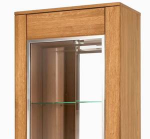 Standvitrine Latina Braun - Holzwerkstoff - 70 x 200 x 42 cm