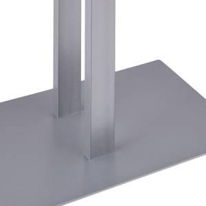 Handtuchständer T-Design in Grau Grau - Metall - 50 x 82 x 19 cm