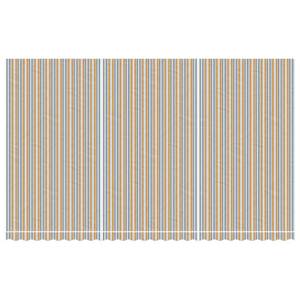 Markisenstoff 3007858 Blau - Orange - 345 x 580 cm