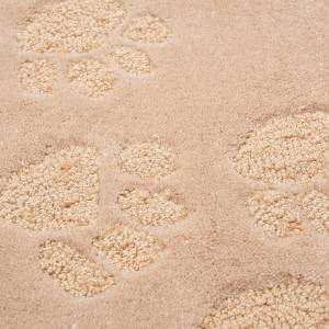 Tapis enfant FOOTPRINT Beige - Textile - 110 x 15 x 160 cm