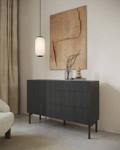 Sideboard NOLIE Schwarz - Breite: 140 cm