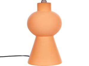 Lampe de table FABILOS Orange - Blanc