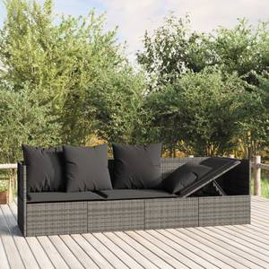 Outdoor Loungebett 3028900 Dunkelgrau - Grau